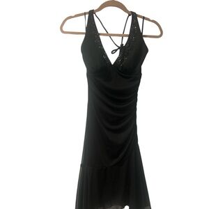 Ruby Rox Black Asymmetrical Dress